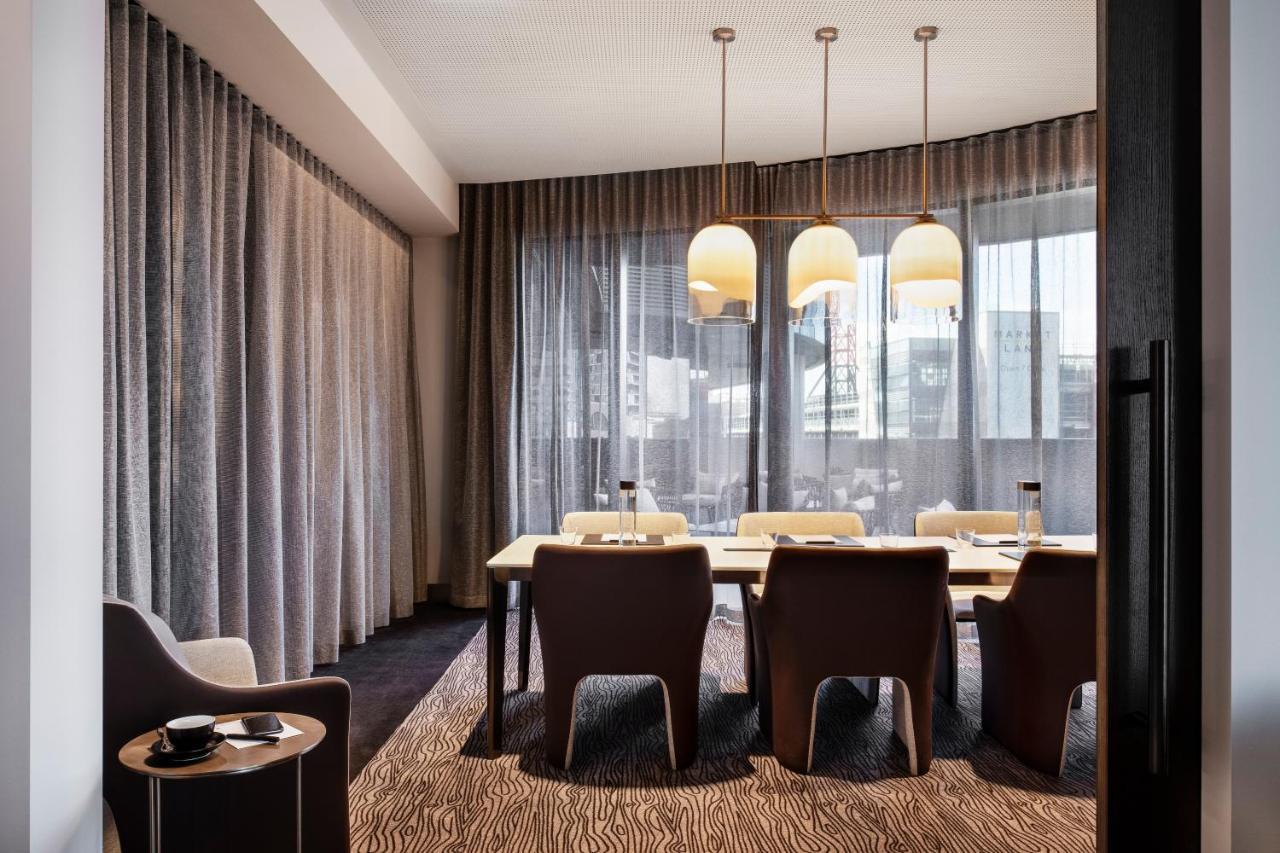 เมลเบิร์น แมริออท โฮเทล ด็อกแลนด์ส Hotel ภายนอก รูปภาพ The dining room